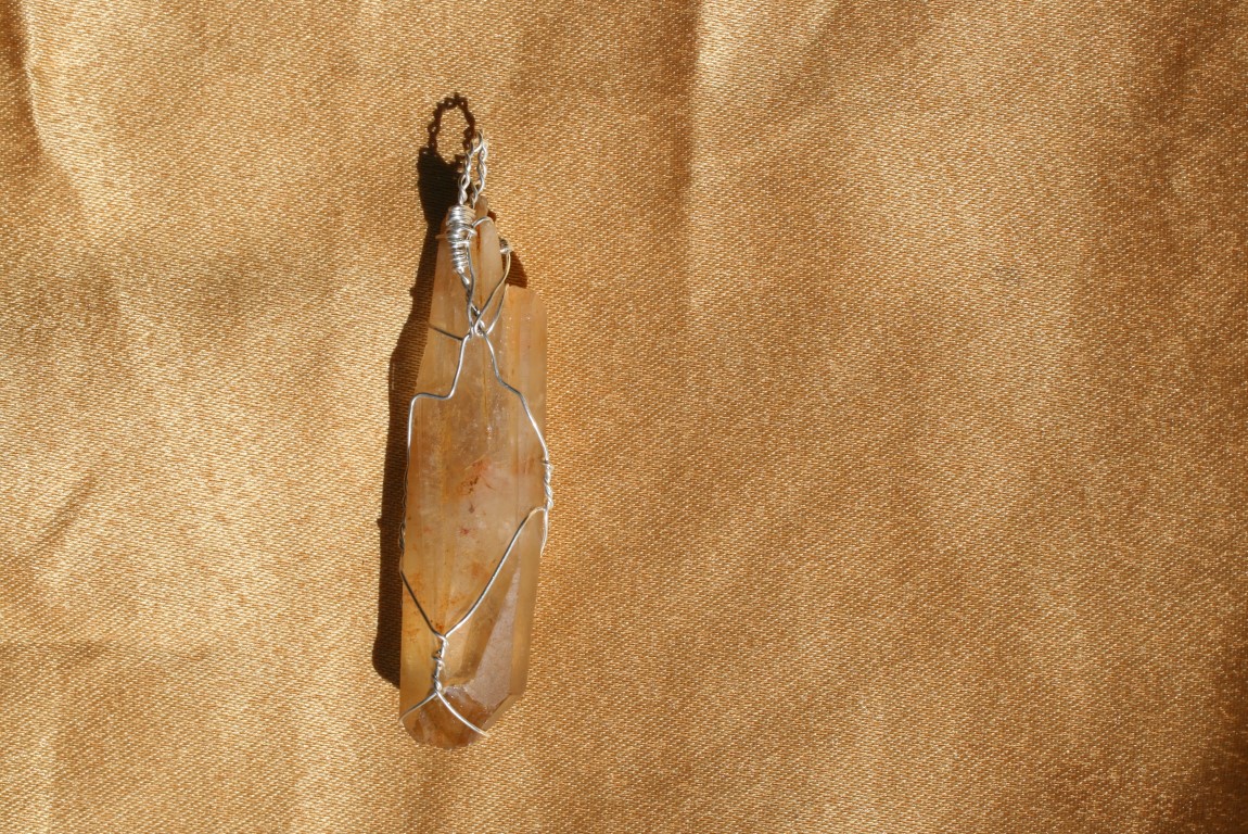 Kundalini Quartz Pendant is an abundance tool 5383